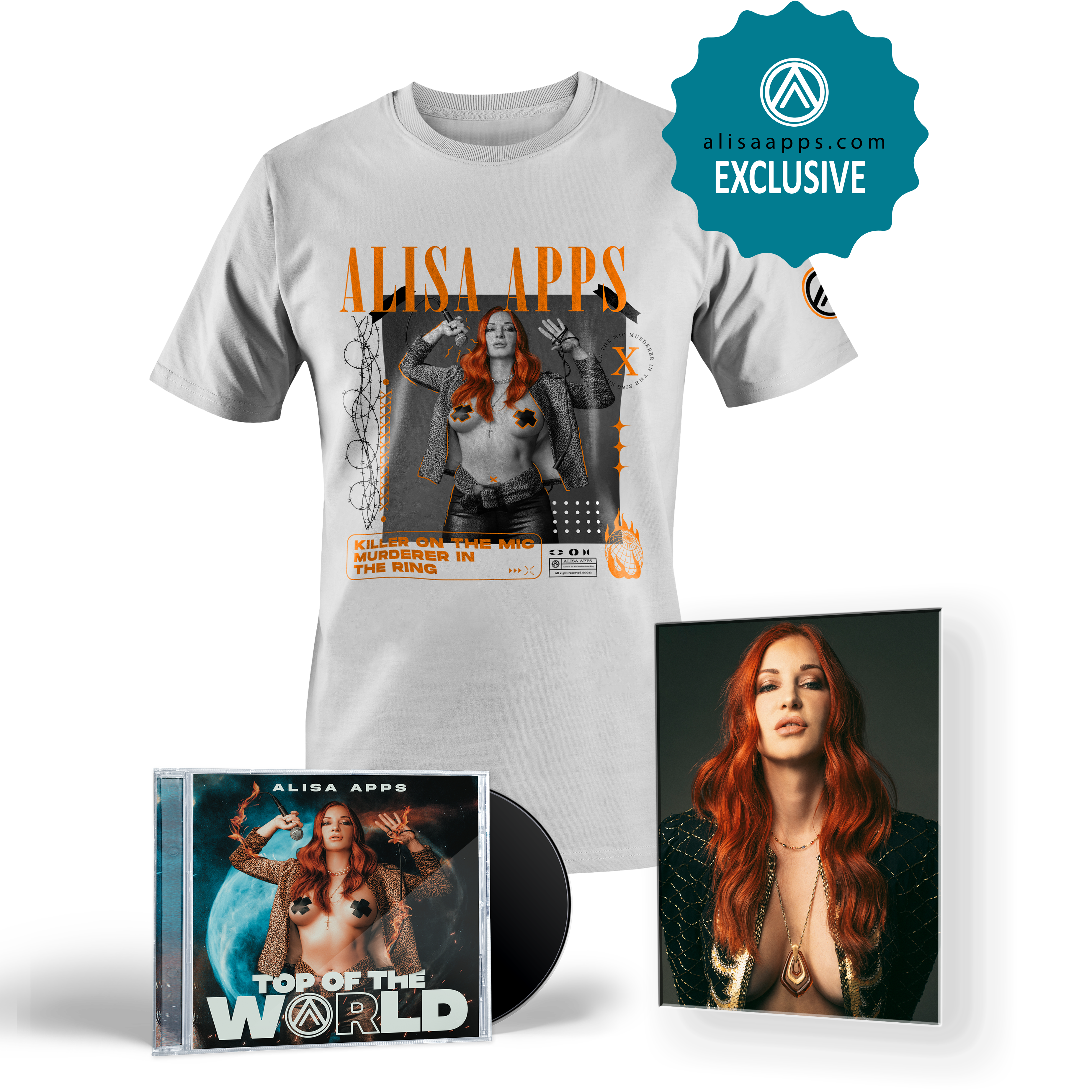 CD & T-Shirt Box Bundle (Large)