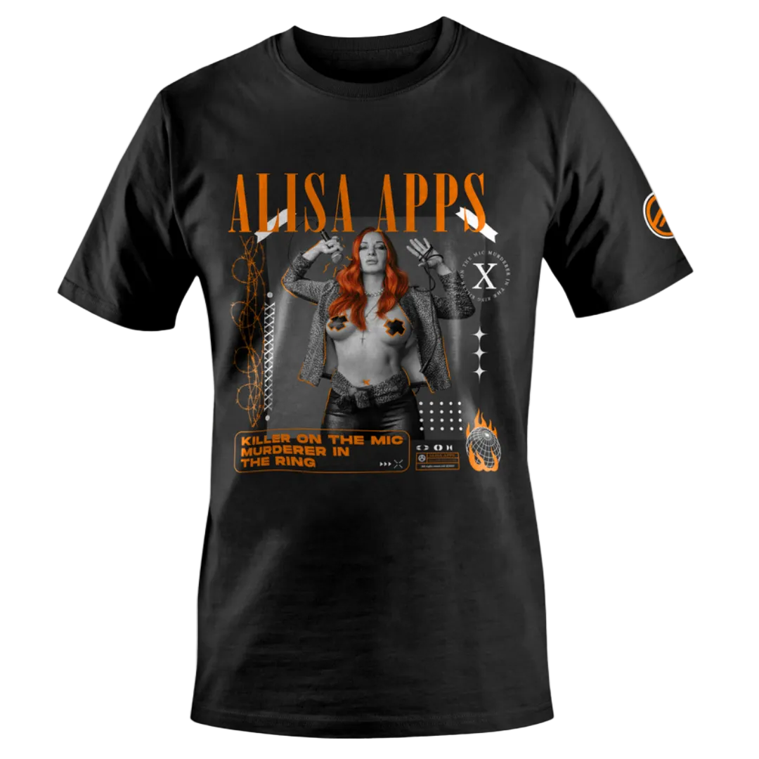 VICTORY LAP T-SHIRT BLACK – Alisa Apps®